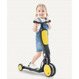  Function Kick Board Scooter Baby Tricycle Adjustable Children's Foot Scooter Balance Bicycle
